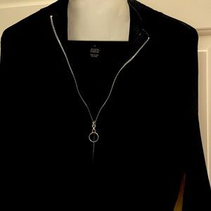 INC new black sweater